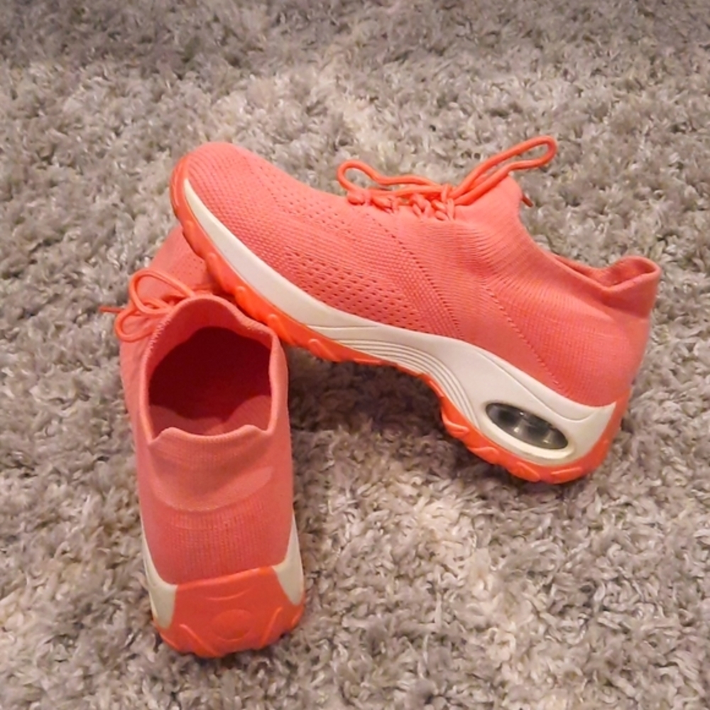 Pink shoes